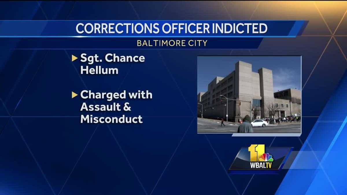 Baltimore corrections officer accused of assaulting inmate - WBAL Baltimore