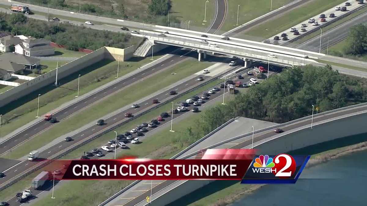 1 killed in crash on Florida's Turnpike, officials say