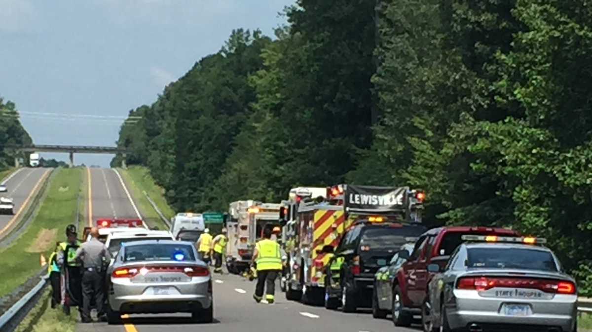 Winston-Salem man killed, 5 injured in morning crash near Lewisville