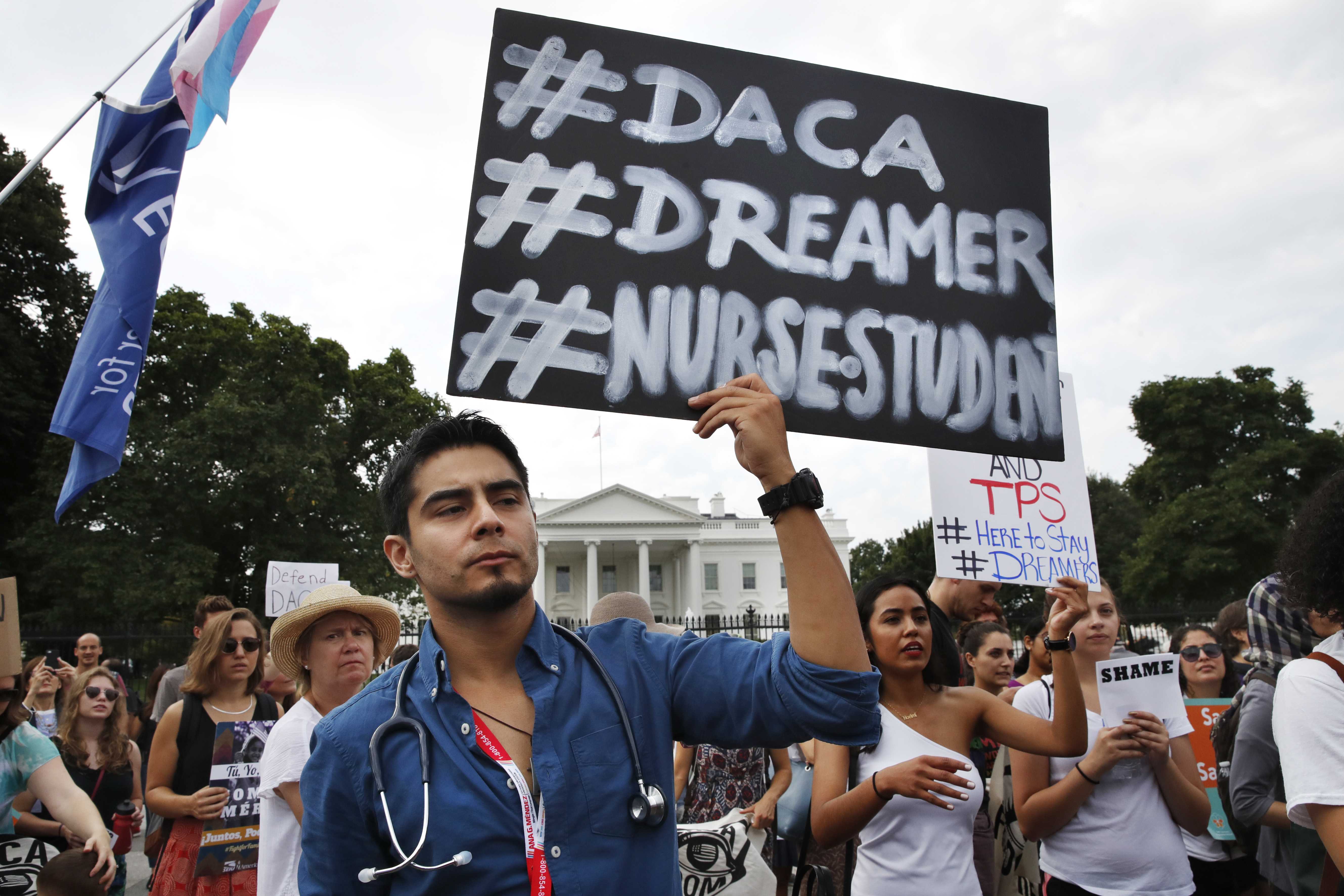 White House rescinding 'unconstitutional' DACA program