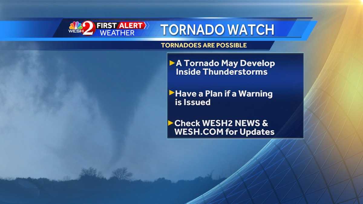 Tornado Watch vs Tornado Warning What they really mean