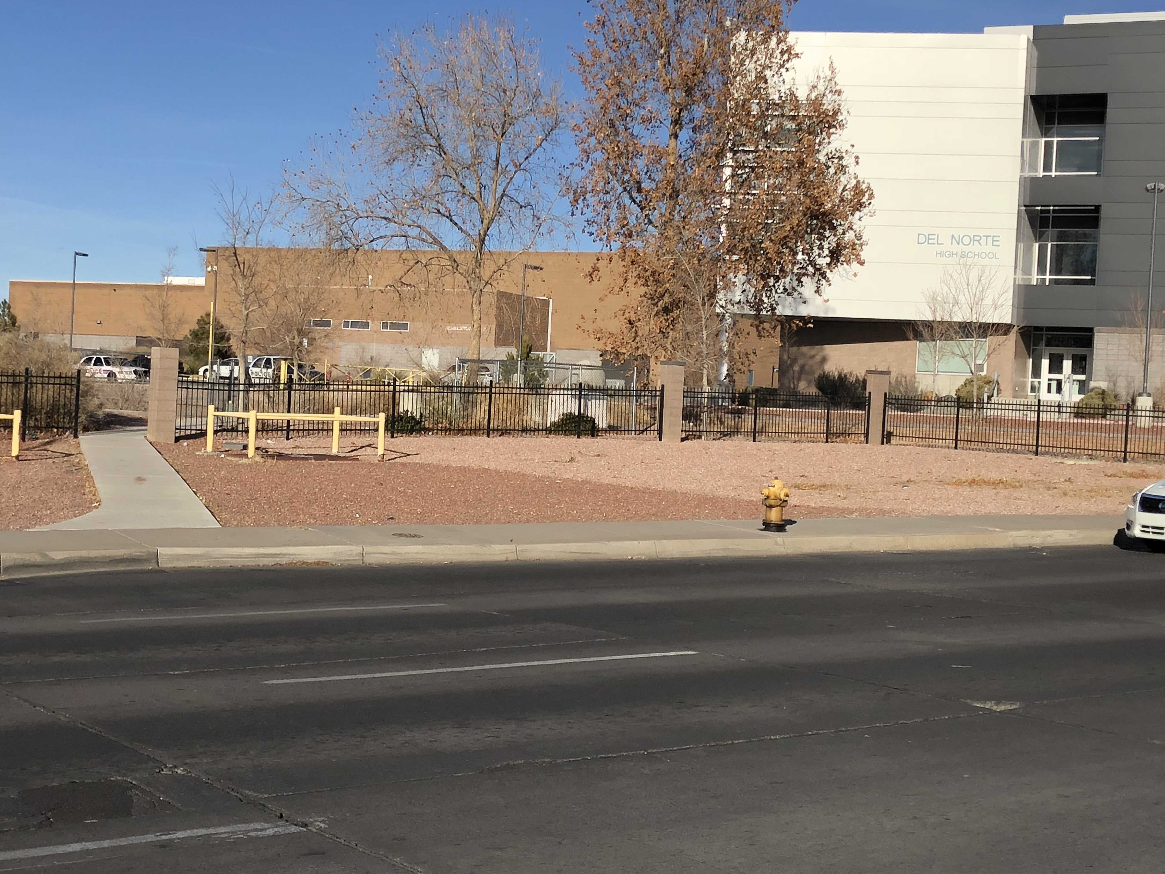 School parking lot fight ends with shots fired