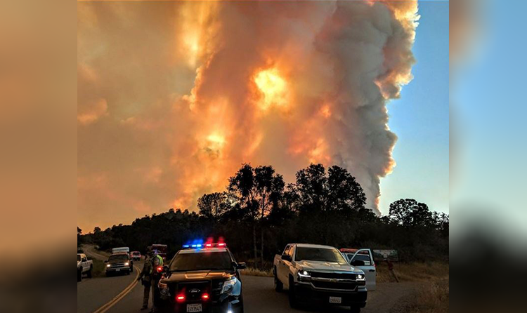 Mariposa County wildfire explodes to 7,100 acres