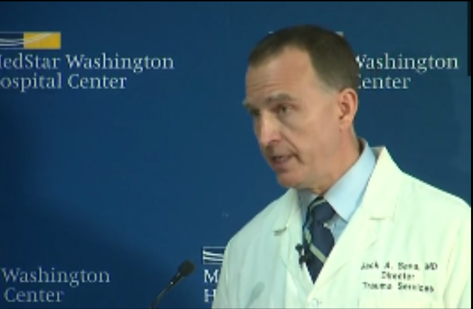 Doctors: Scalise in critical condition but they are 'encouraged' by his improvement