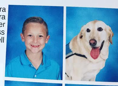 Service dog included in Florida elementary school yearbook
