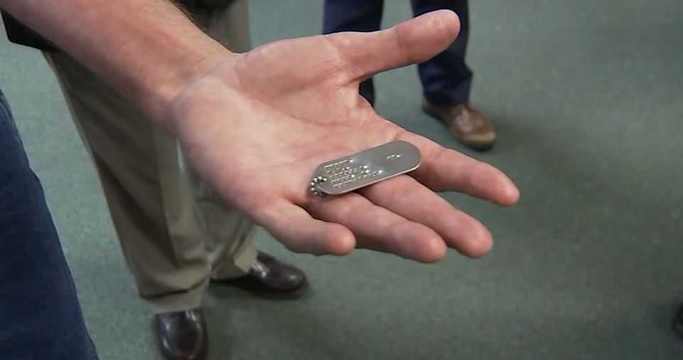 5 decades later, fallen Marine's dog tag makes it home