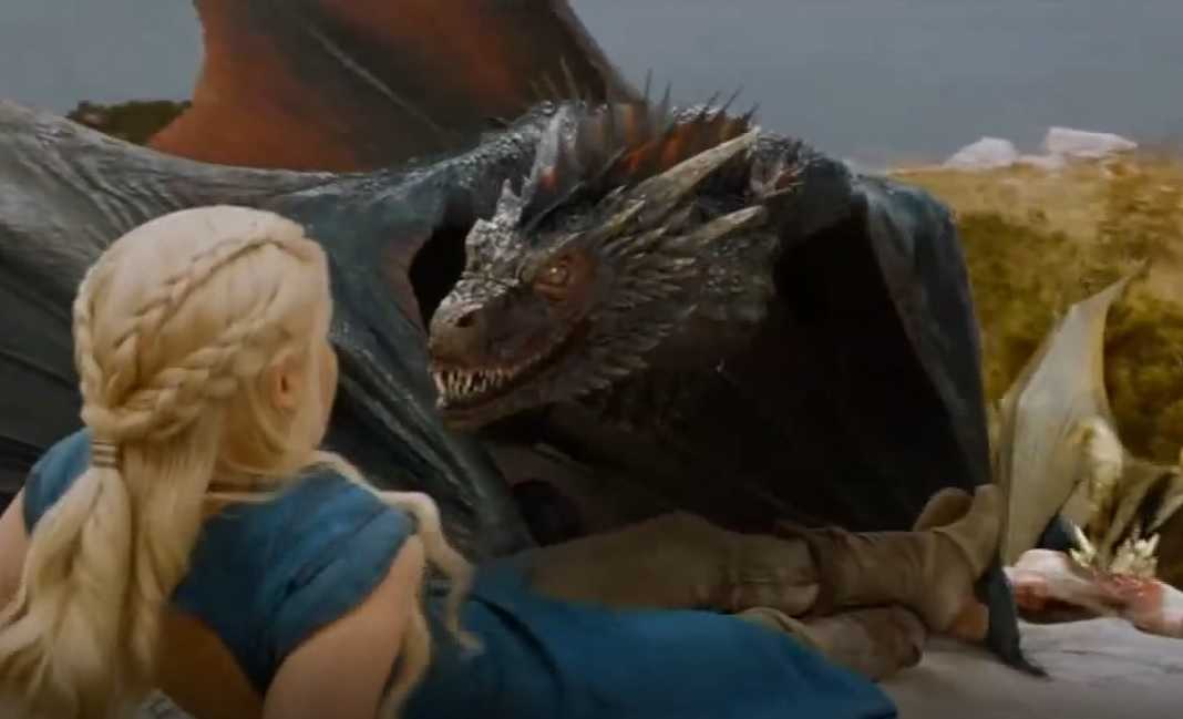 'Be a dragon;' Go behind the scenes of 'Game of Thrones'