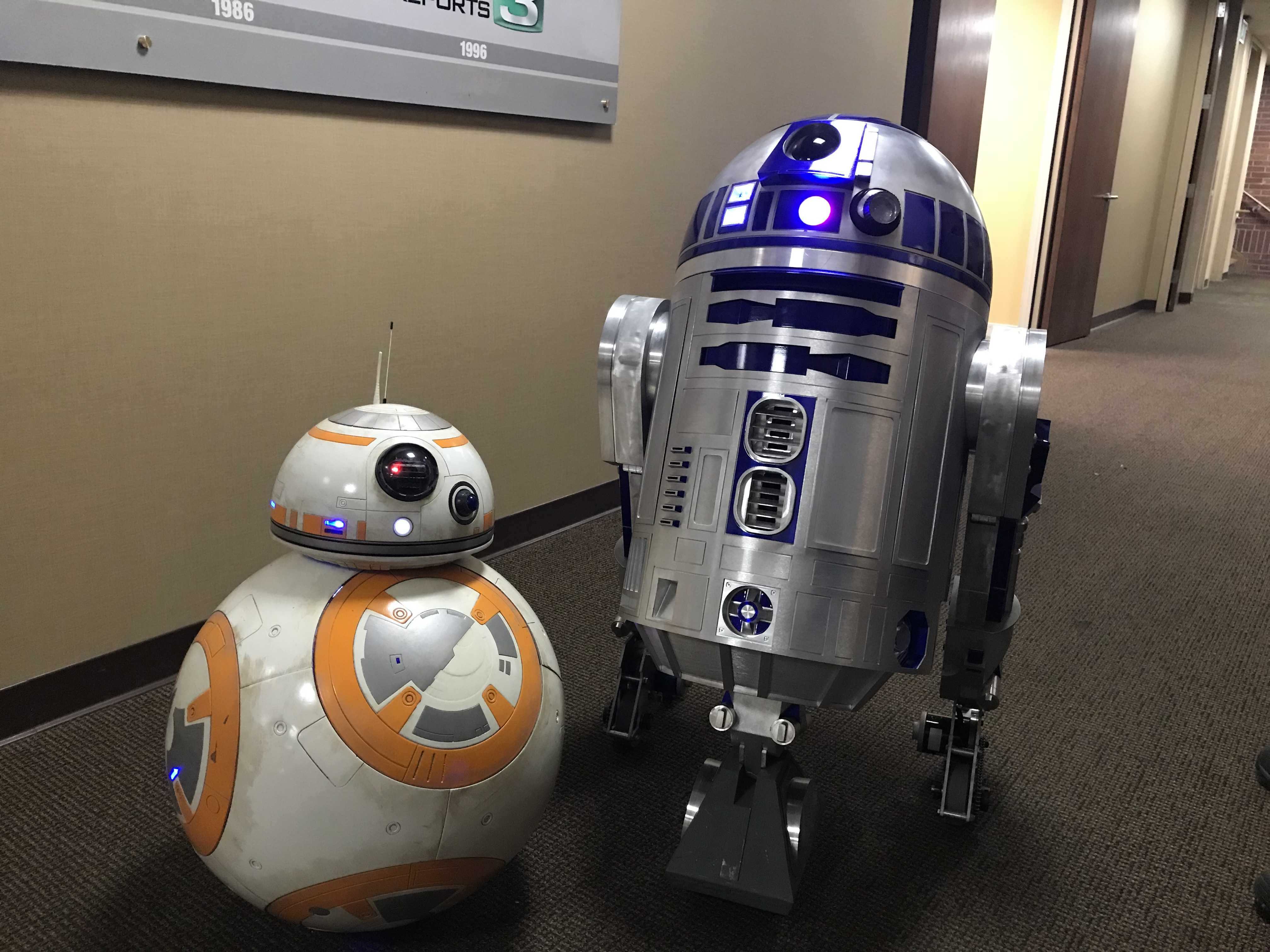 Meet R2D2, BB8 and the men who brought them to life