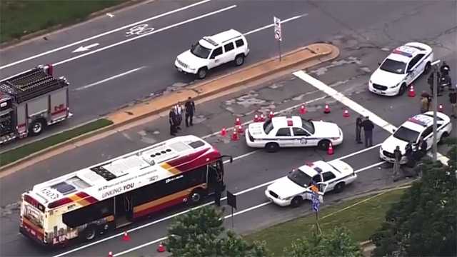 Suspect dead; police officer, bystander injured in Maryland shooting
