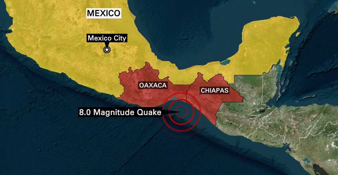At least 32 dead after 8.1 magnitude earthquake rocks Mexico