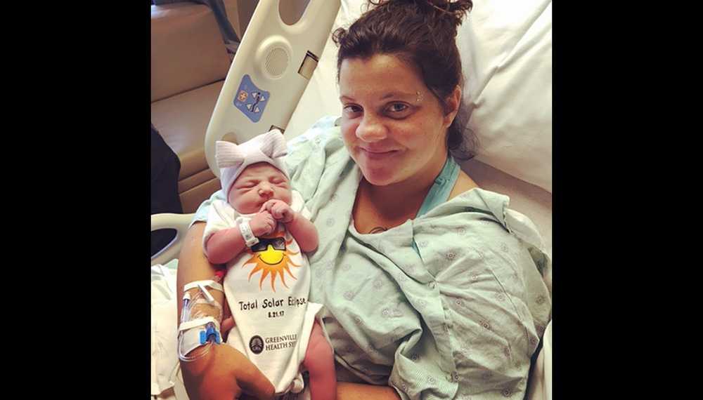 Baby named Eclipse born on day of total eclipse
