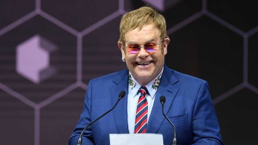 Elton John saying goodbye to the Yellow Brick Road