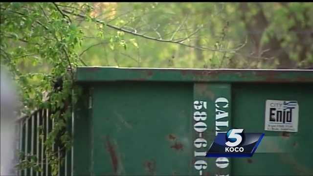 Death of newborn found in Oklahoma trash ruled homicide