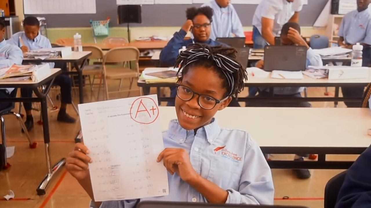 'Excellence First!': 6th graders' uplifting rap video goes viral
