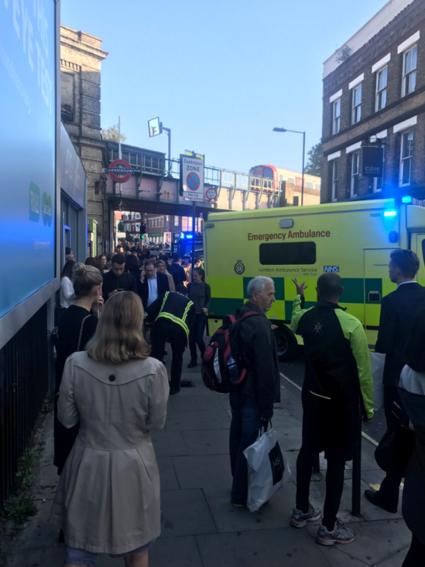 At least 22 injured in London train explosion being treated as terrorism
