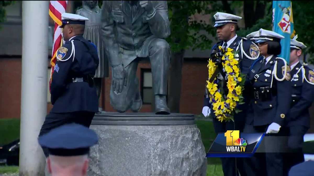 Baltimore police honor fallen officers with ceremony - WBAL Baltimore