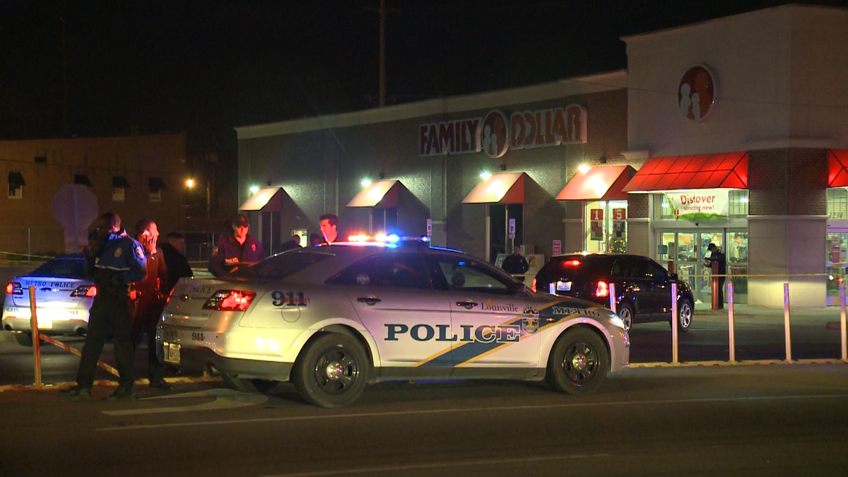 LMPD gives update on officerinvolved shooting at Family Dollar