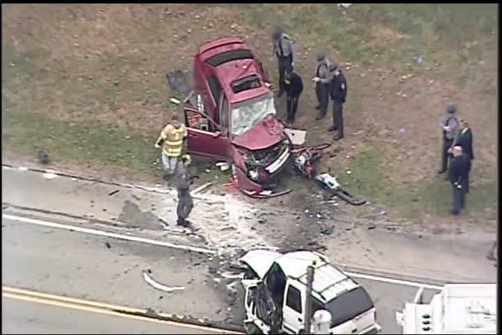 At least one person dead after multi-vehicle accident in Fayette County