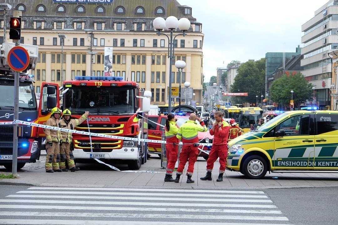 Finland stabbings investigated as terrorist attack