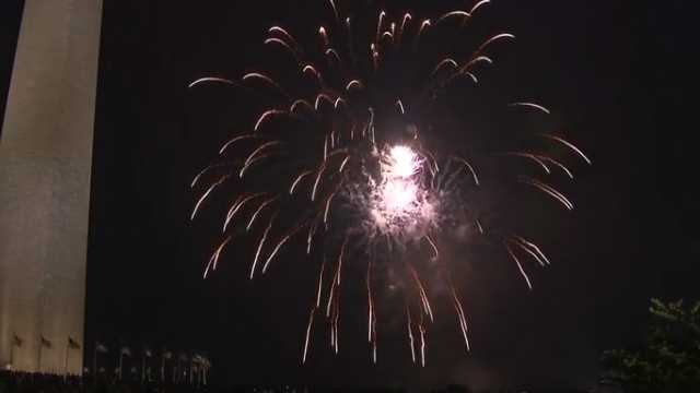 LIVE: Fireworks at the National Mall