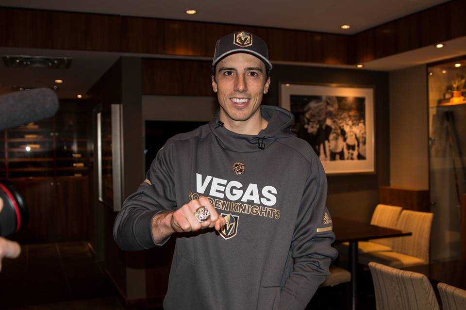 Marc-Andre Fleury receives 2017 Stanley Cup ring
