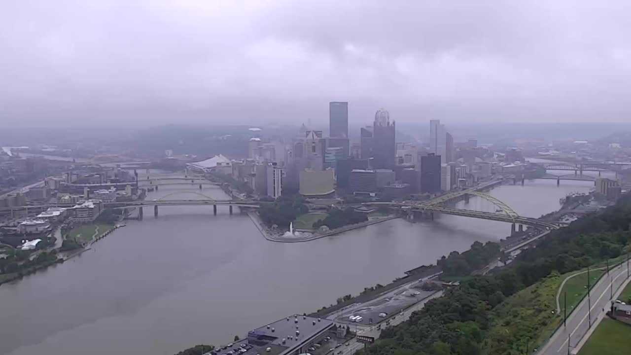 Flash flood, severe thunderstorm watch in effect; Cindy remnants will hit Pittsburgh all day