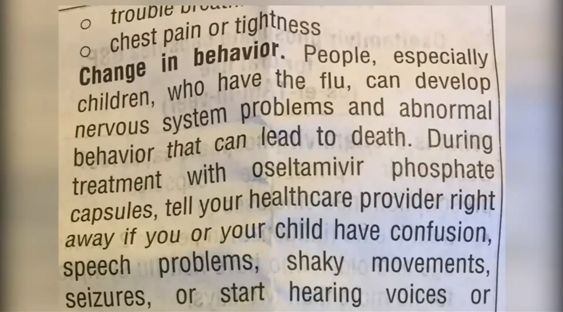 Family: 6-year-old hallucinated, tried to hurt herself after taking flu meds