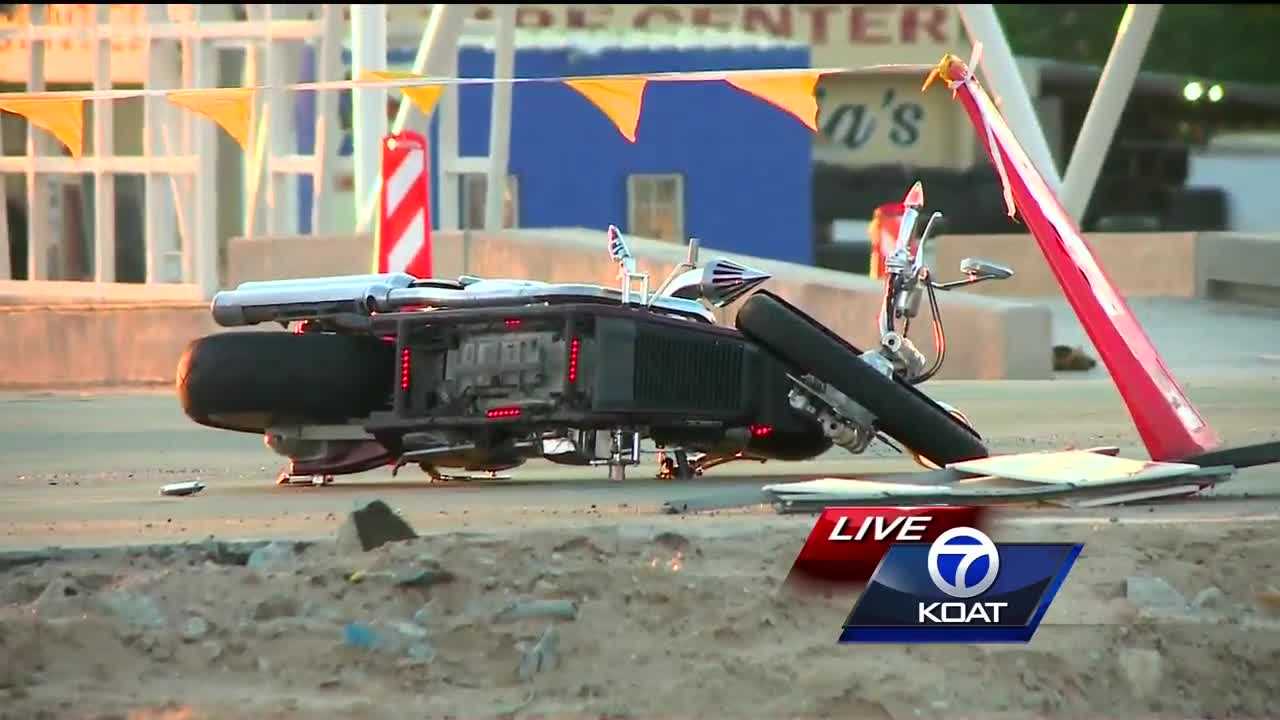 Westbound Central back open at Coors after crash