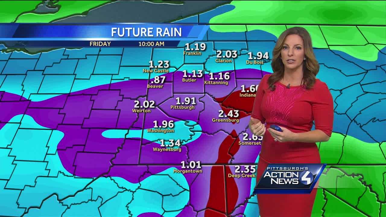 Flood watch issued: Rain on the way as winter warm spell begins in Western Pennsylvania