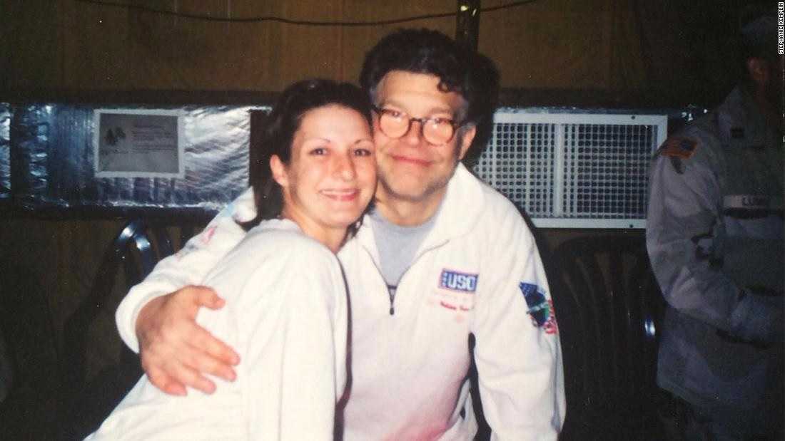 Army veteran says Franken groped her during USO tour in 2003