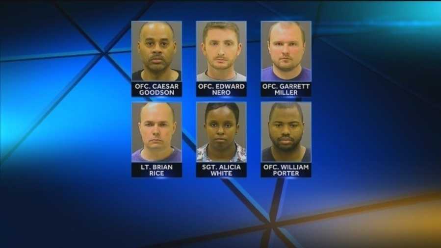 3 officers in Freddie Gray police in-custody death suspended, face termination
