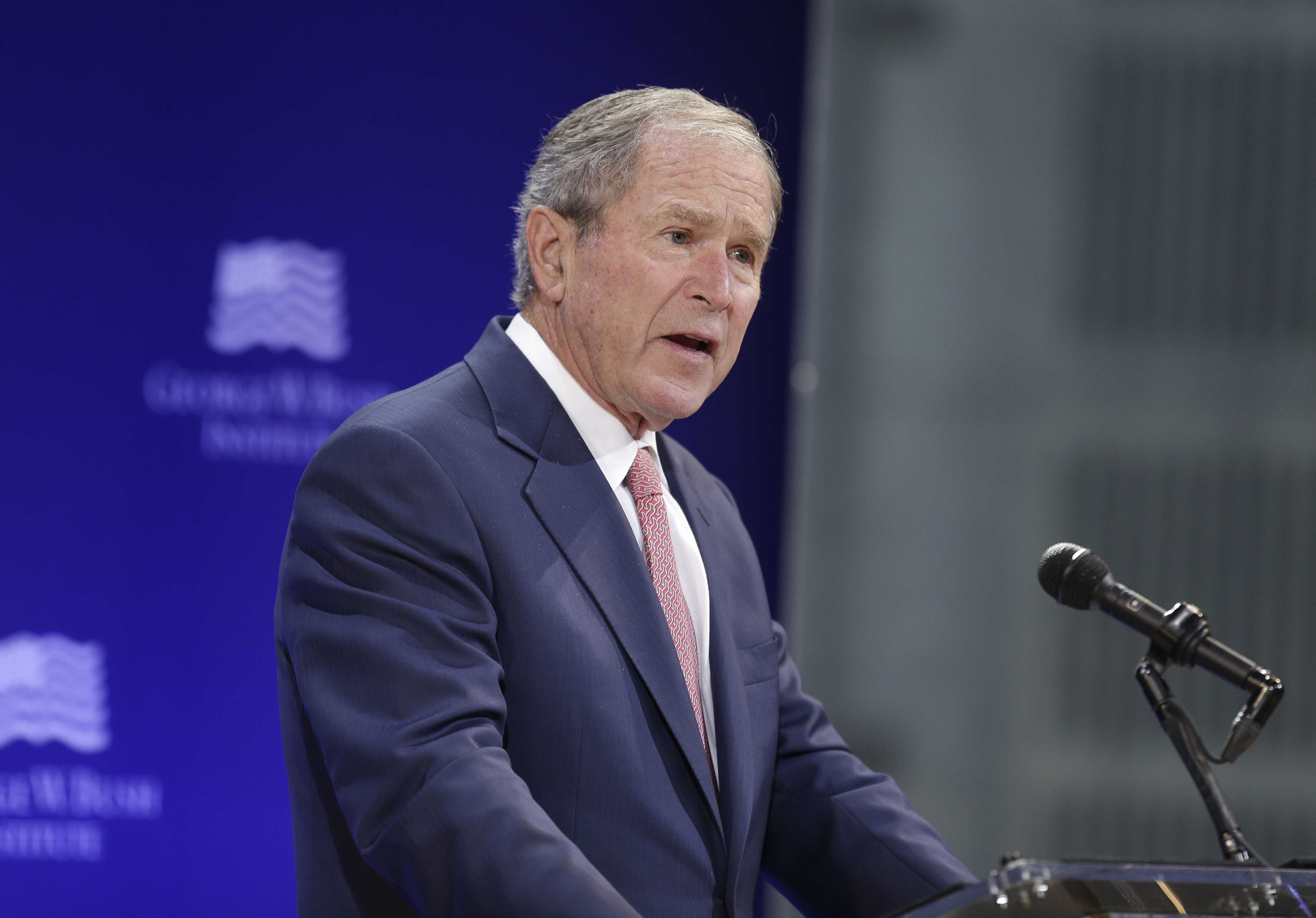 George W. Bush: 'Bigotry seems emboldened' in US