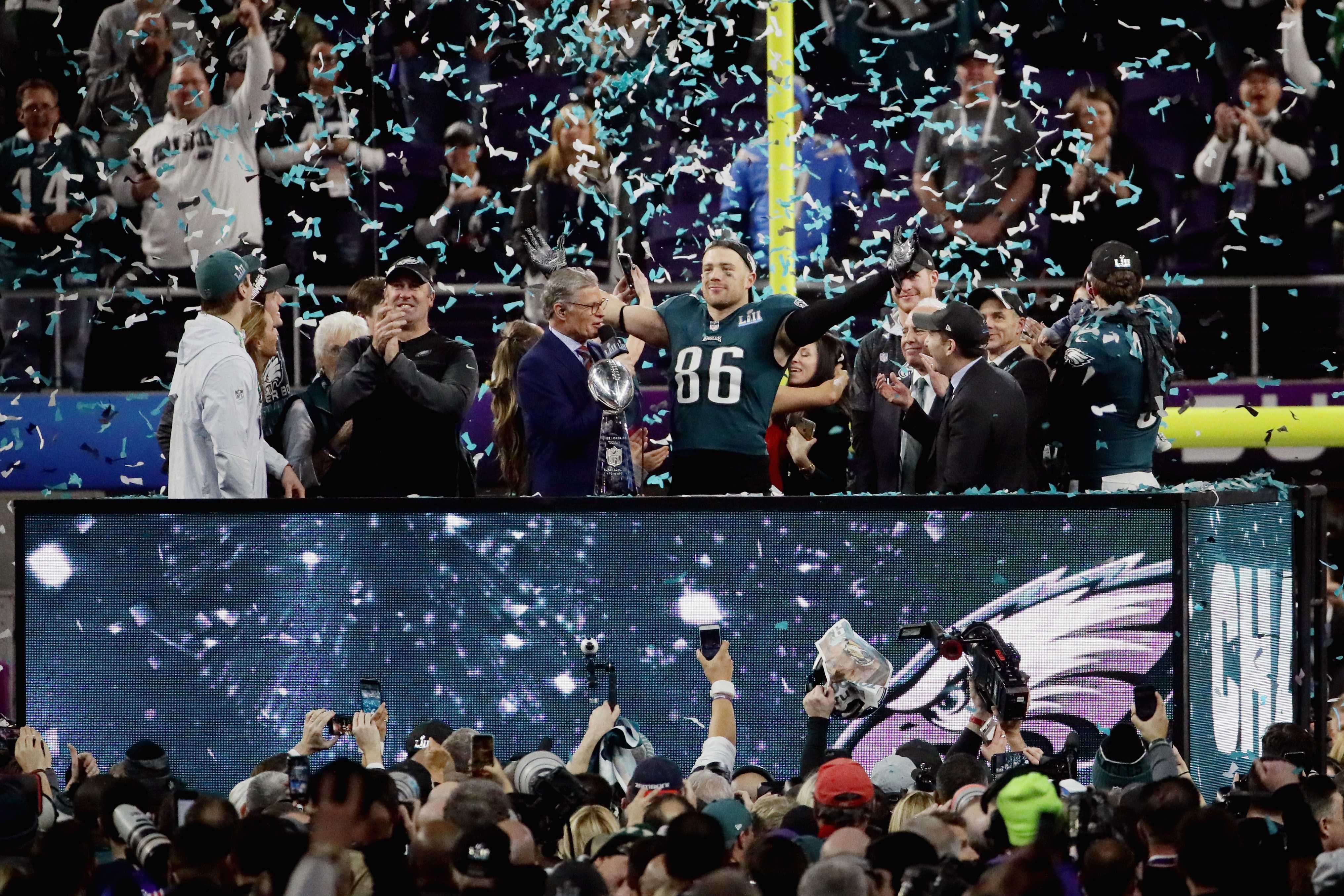 Super Bowl LII: Eagles top Pats for franchise's first Super Bowl