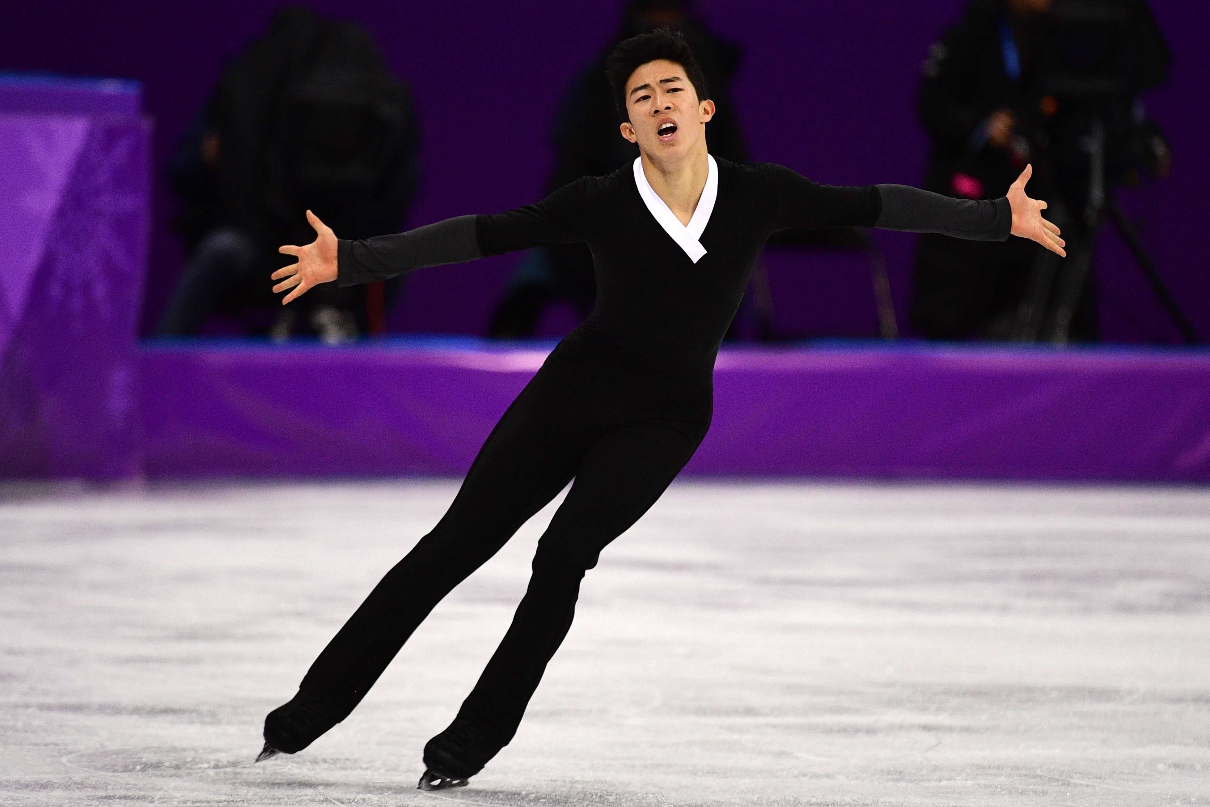 Nathan Chen stuns crowd after completing 6 quads in Olympic free skate