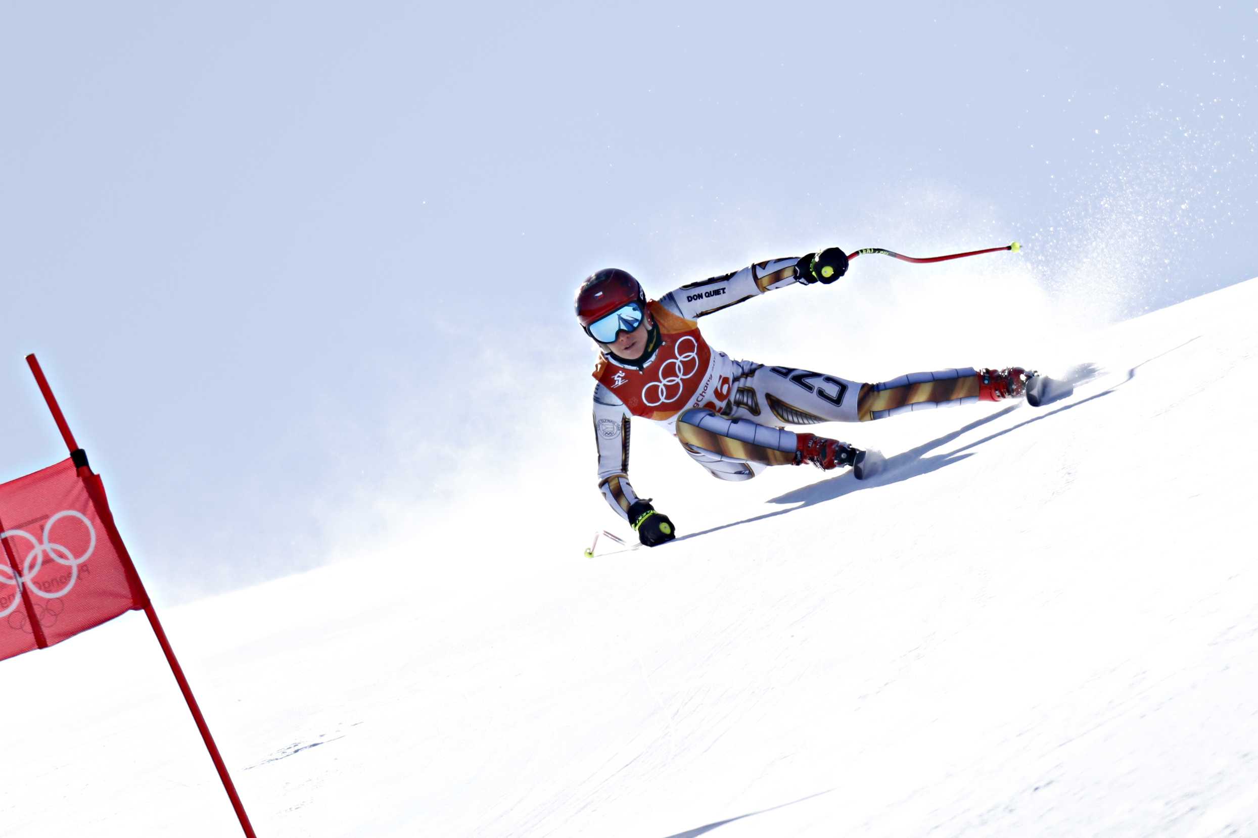 'Is this a kind of mistake?' Snowboarder Ester Ledecka wins Alpine gold