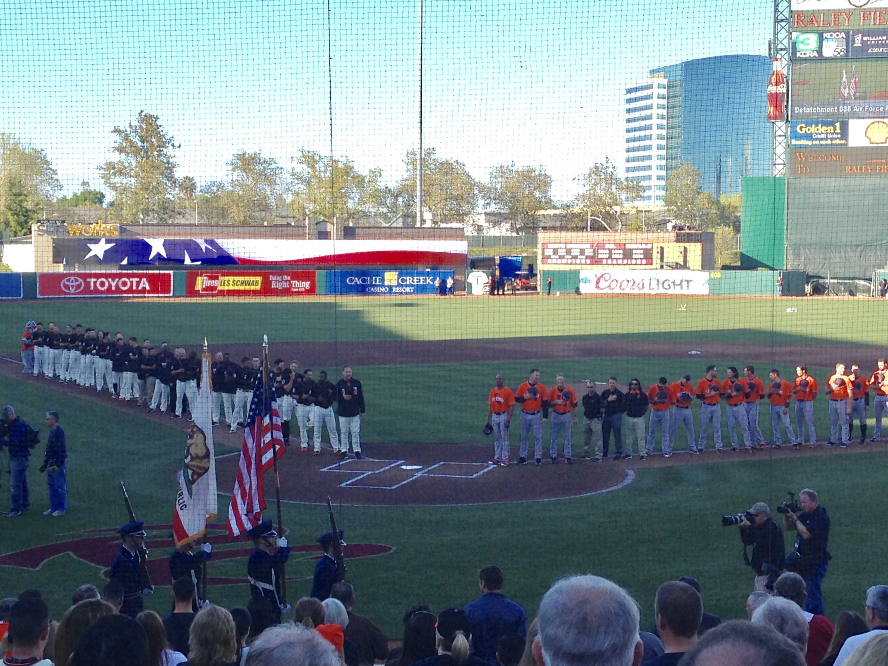 Sacramento River Cats to host San Francisco Giants at Raley Field
