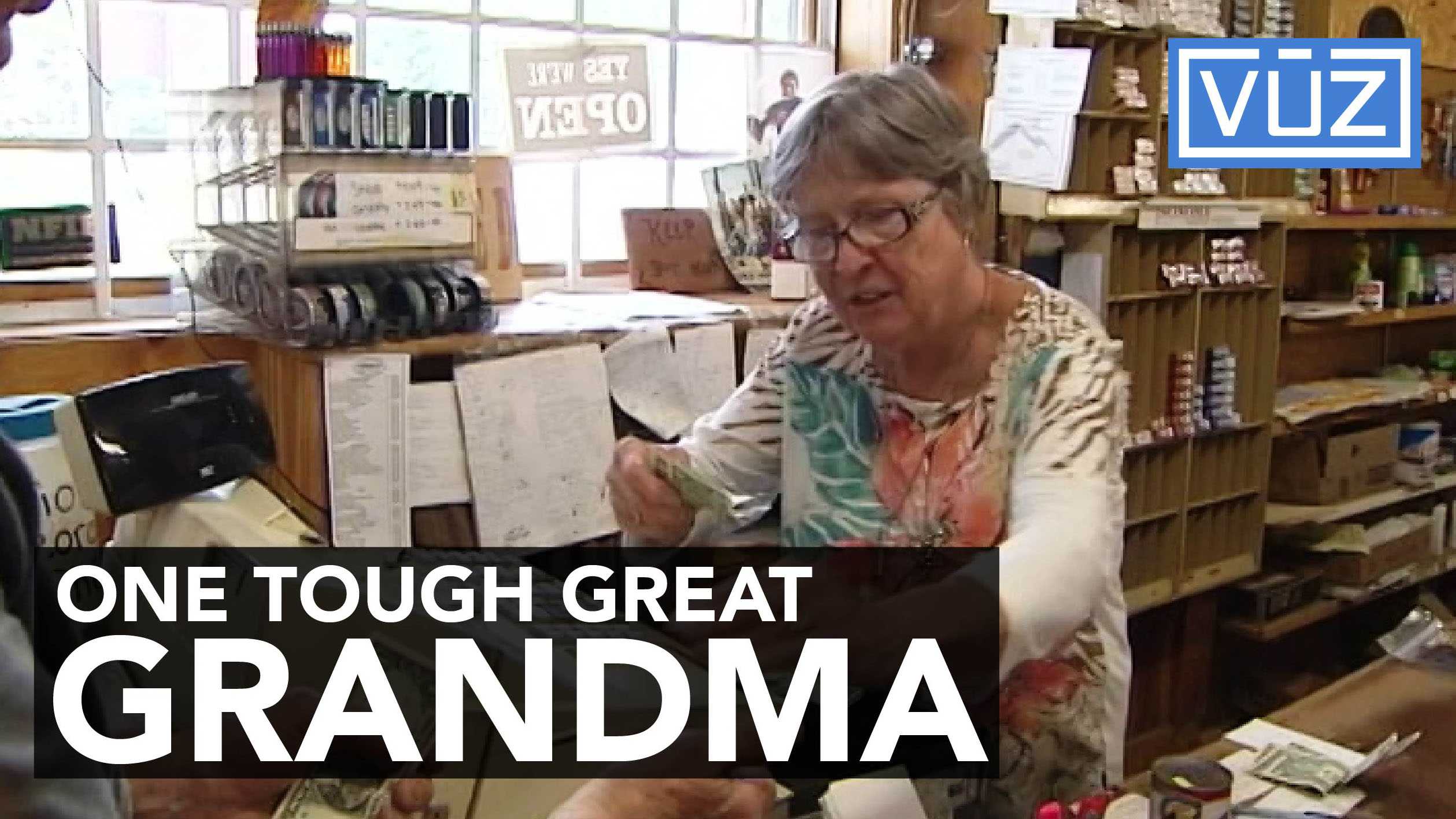 Great grandmother stands up to armed robber