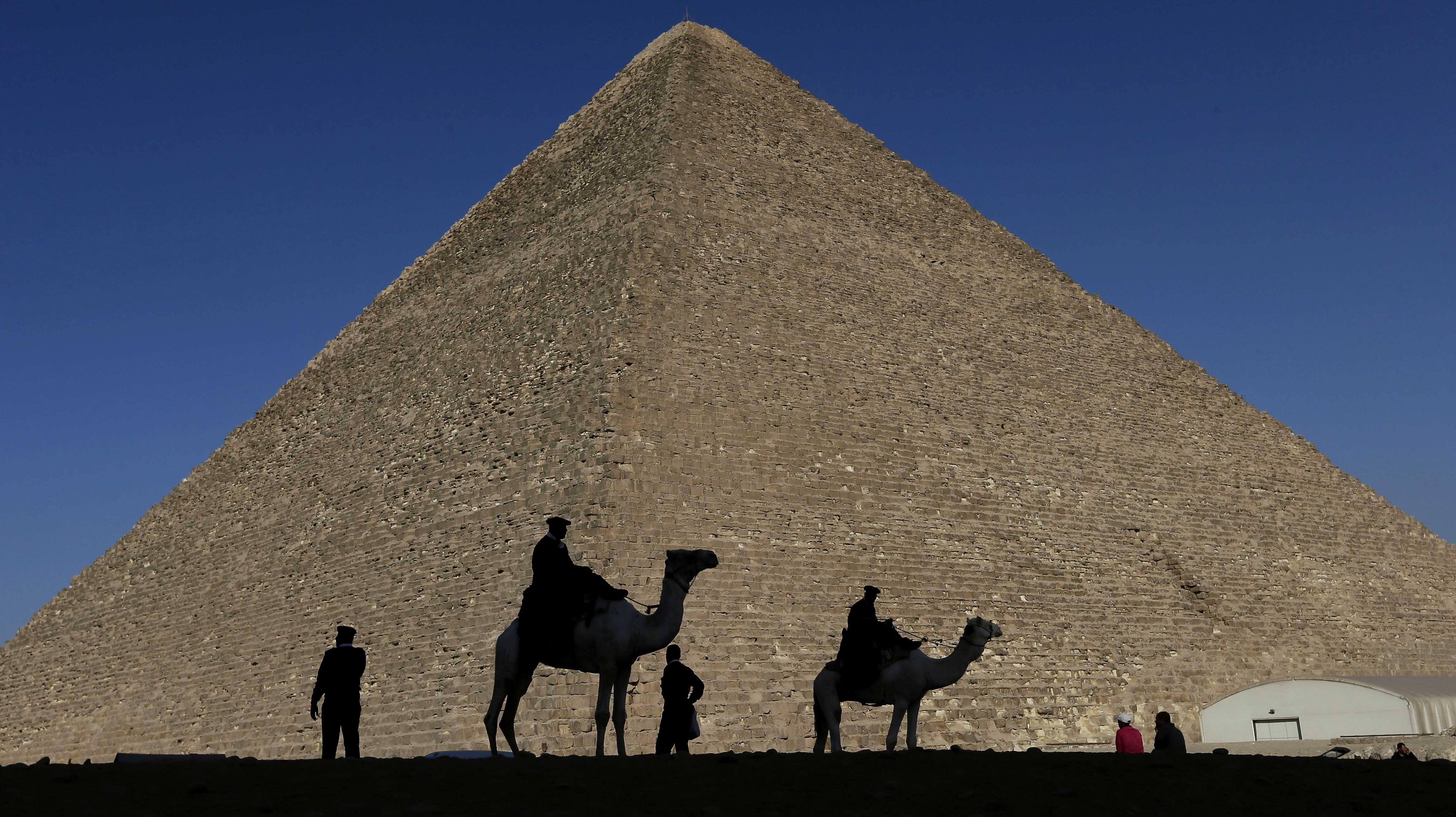 Scientists discover hidden chamber in Egypt’s Great Pyramid