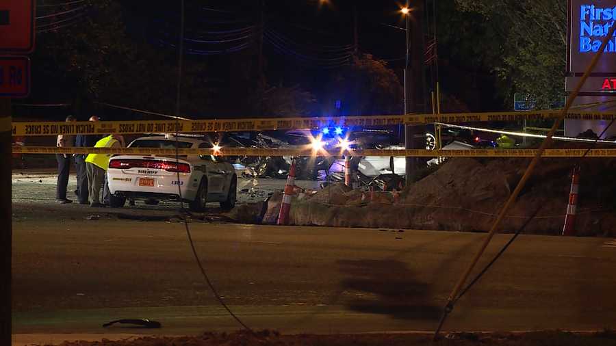Five people dead after driver of stolen car crashes in Greensboro