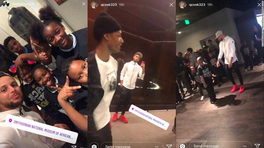 Golden State Warriors swap White House visit for African-American history museum