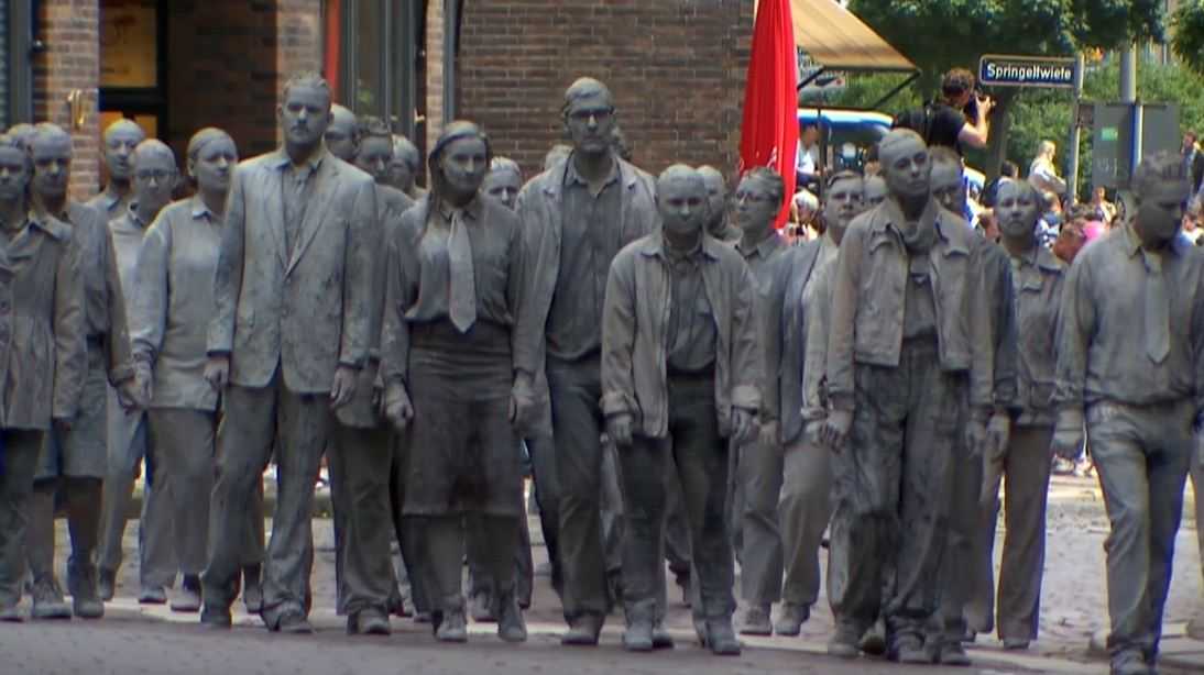 Zombies roam the streets ahead of G20 summit
