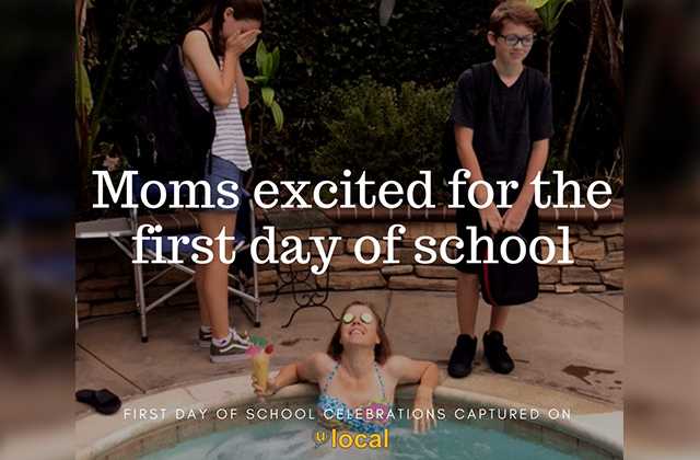 5 moms who are excited for the first day of school