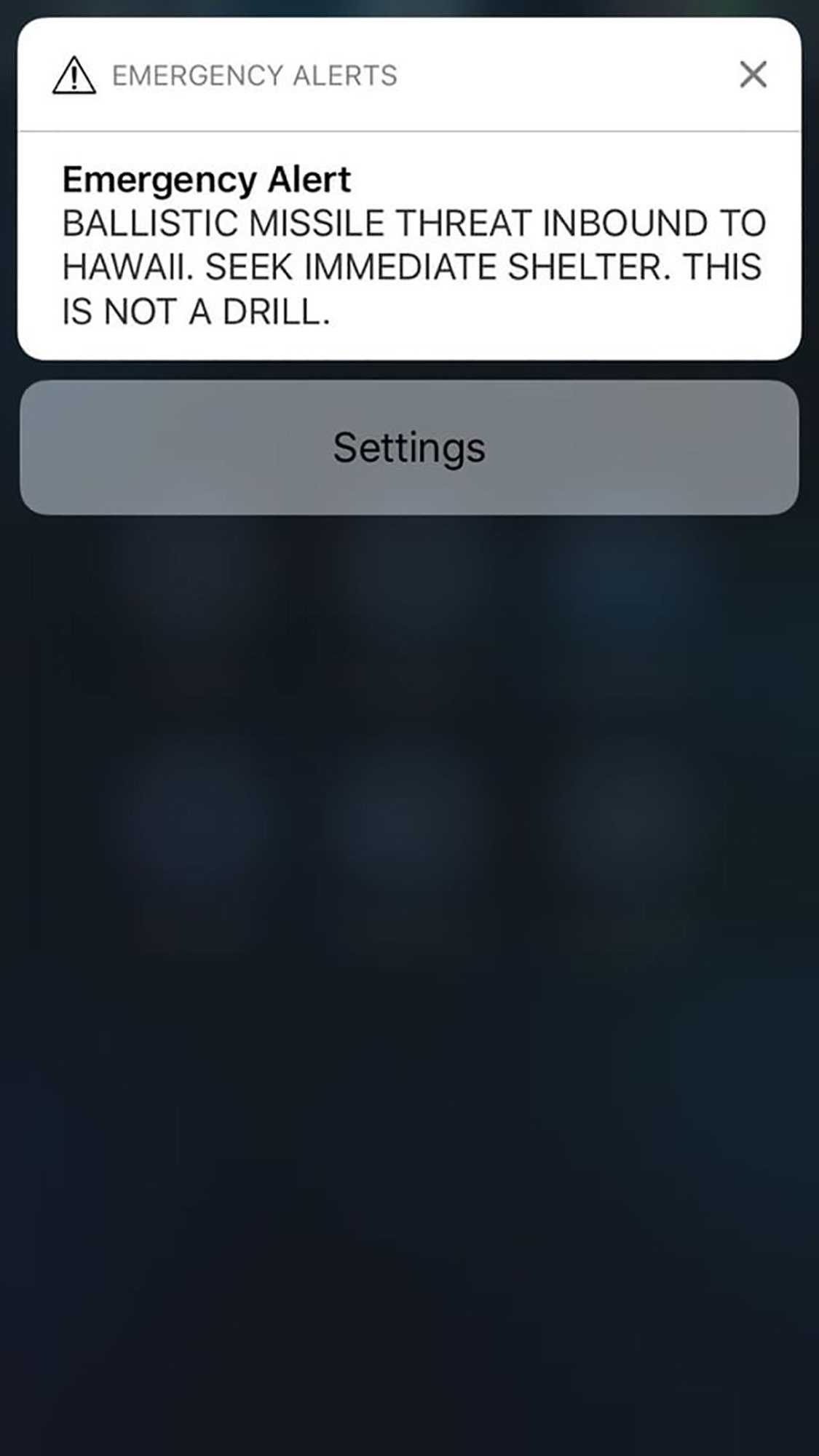 Top official resigns after false missile alert in Hawaii
