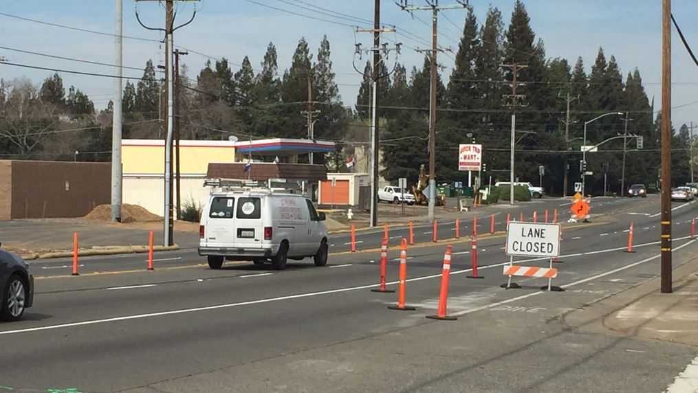 Only 1 lane of Hazel Avenue in Fair Oaks will be open this weekend