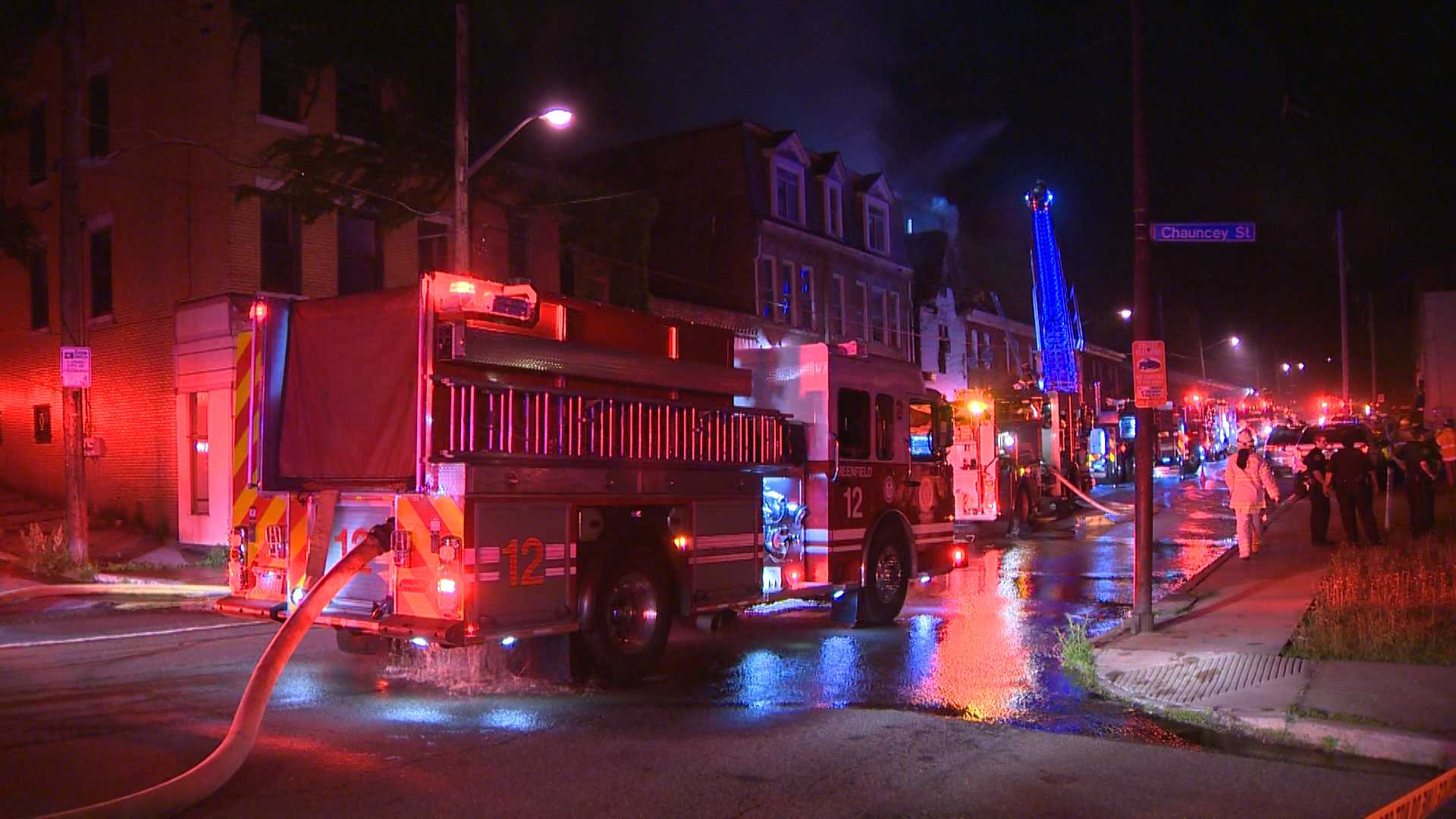 Two dead after 4-alarm fire in Pittsburgh's Middle Hill neighborhood.
