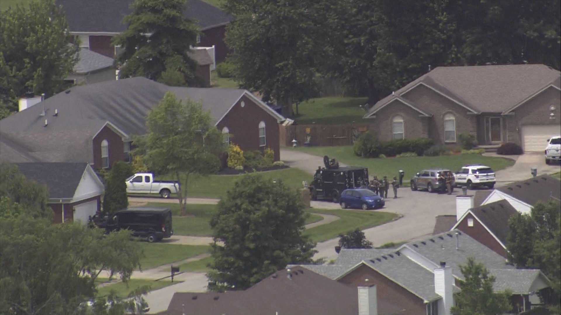 SWAT on scene of standoff in Hillview area