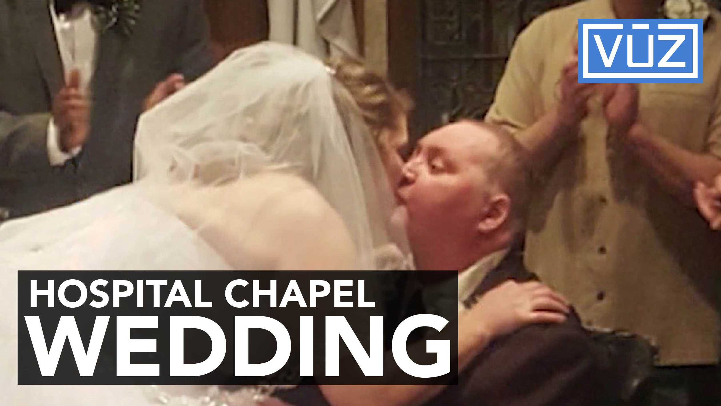 Couple gets married in a hospital chapel out of necessity