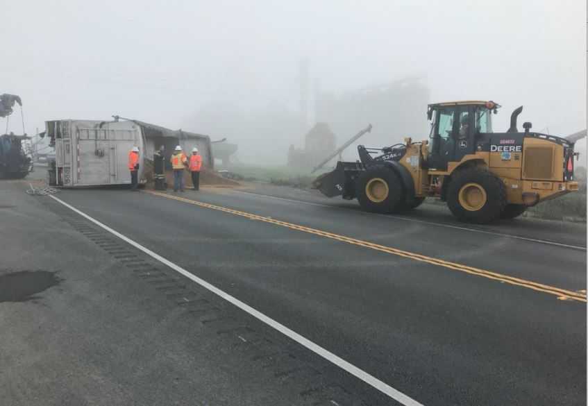 Highway 12 reopens after big rig crash near Lodi