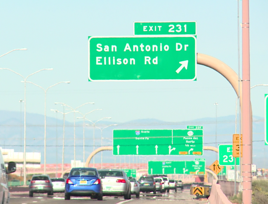 9 month construction project is planned for I-25