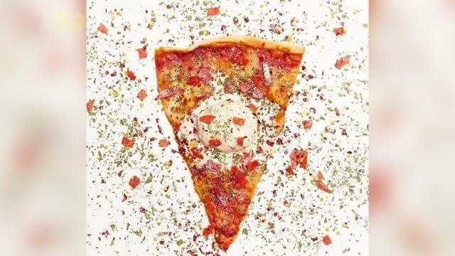 Yes, pizza ice cream now exists